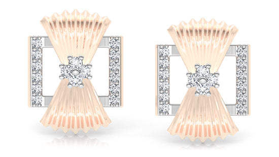 Statuesque Diamond Earrings And Pendant Set