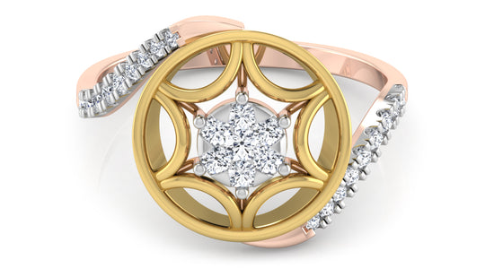 Moon Spritz Diamond Ring