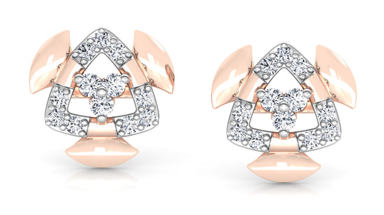 Exploding Beauty Diamond Earrings And Pendant Set