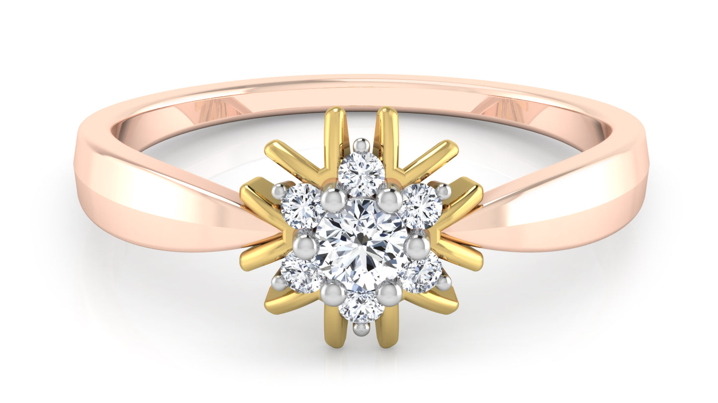 Spring Whisper Diamond Ring