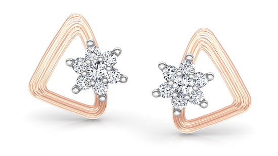 Star Delight Diamond Earrings And Pendant Set