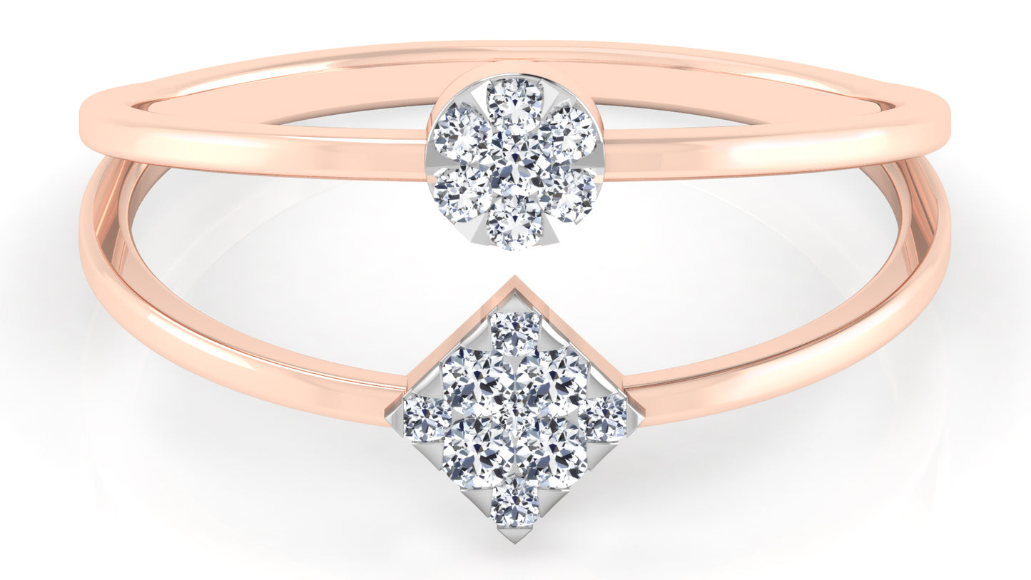 Squacle Diamond Ring