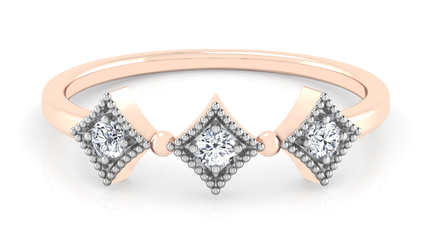 Trisqua Diamond Ring