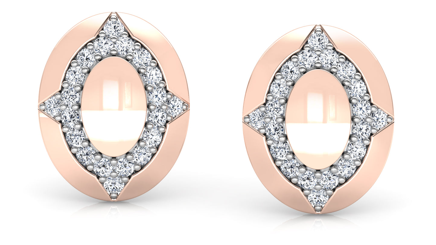 Heavenly Celestials Diamond Earrings And Pendant Set