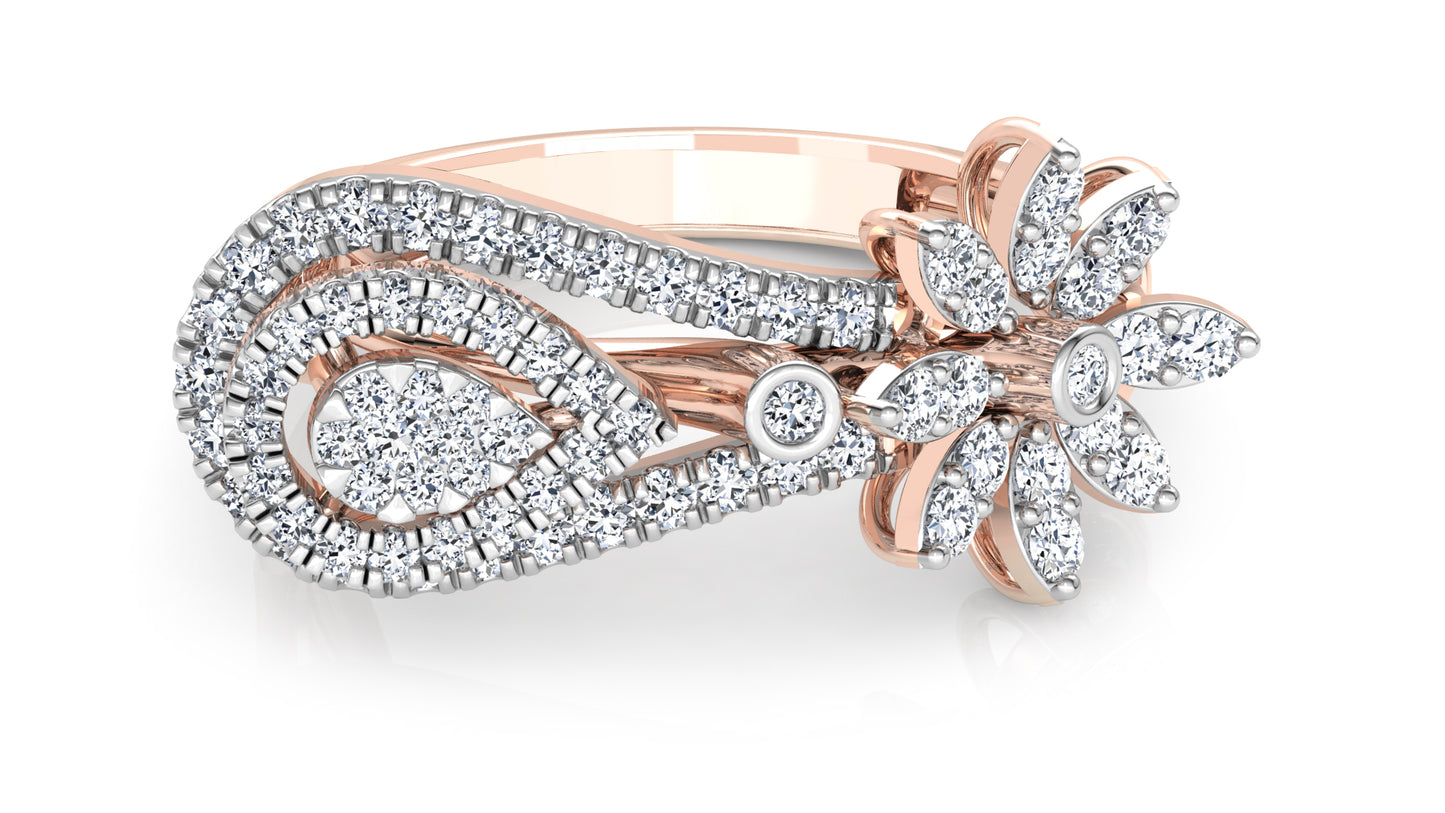 Urbane Fusion Diamond Ring