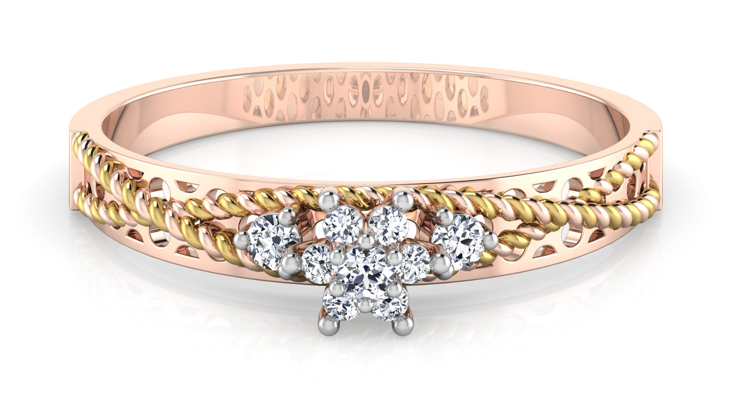 Beauty Multifold Diamond Ring