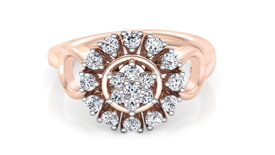 Flower Trek Diamond Ring