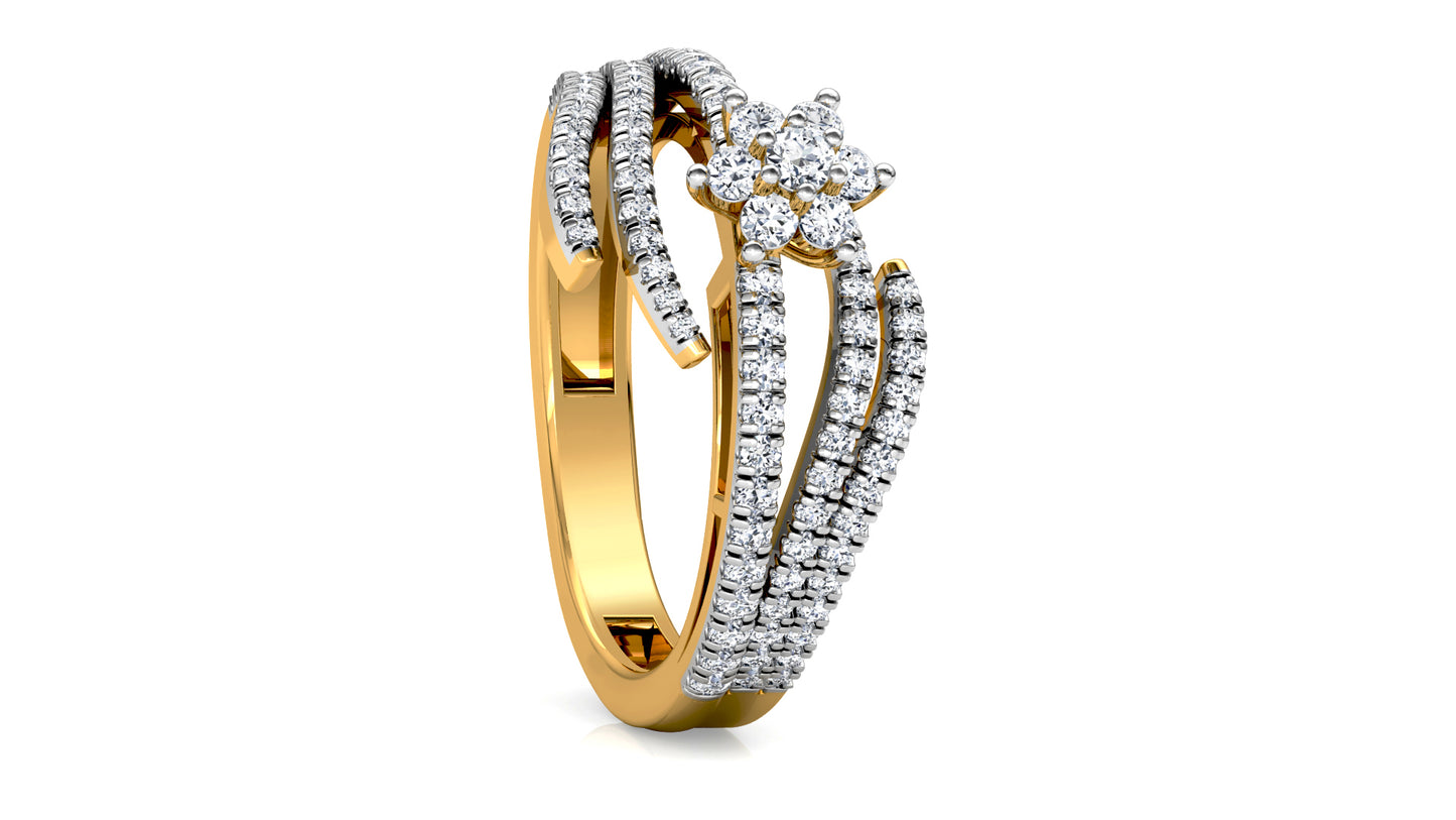 Diamonds Overflow Diamond Ring