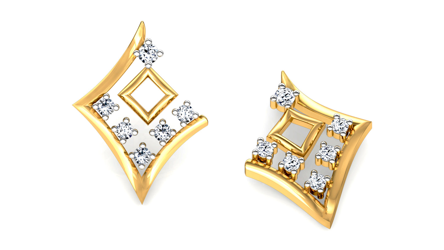 Soothing Oasis Diamond Earrings