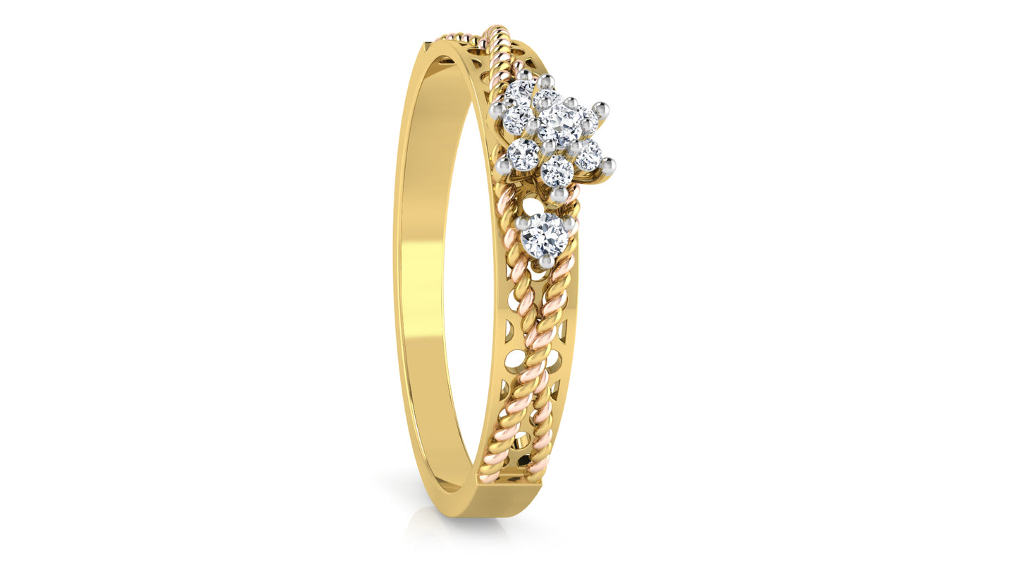 Beauty Multifold Diamond Ring