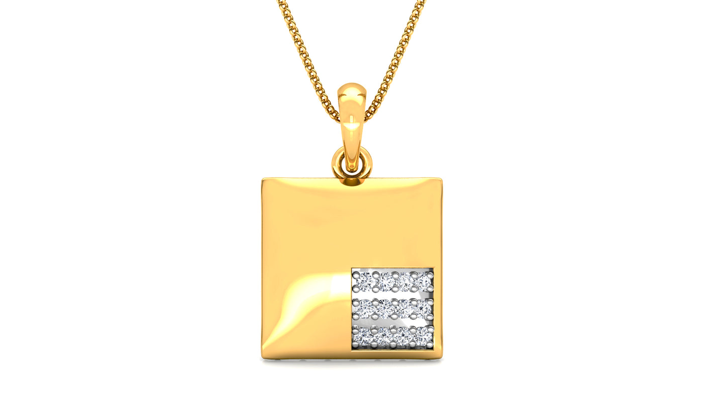 L' for Love Diamond Earrings And Pendant Set