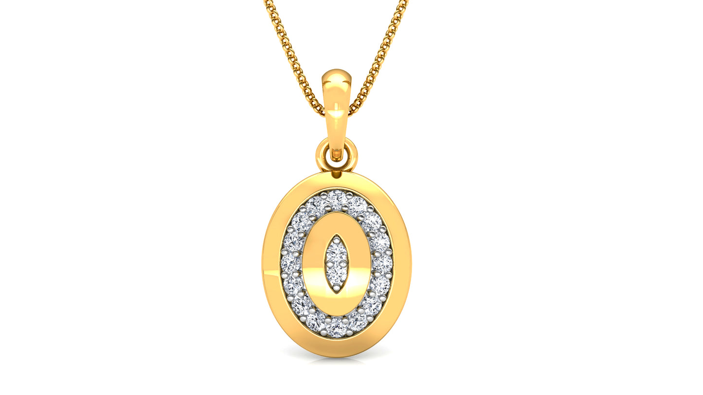 Elliptic Sheen Diamond Earrings And Pendant Set