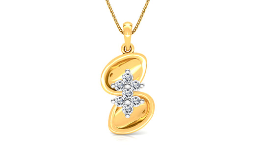 Number 8 Diamond Earrings And Pendant Set