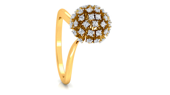 Clump Beauty Diamond Ring