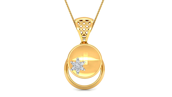 Cool Vibe Diamond Earrings And Pendant Set