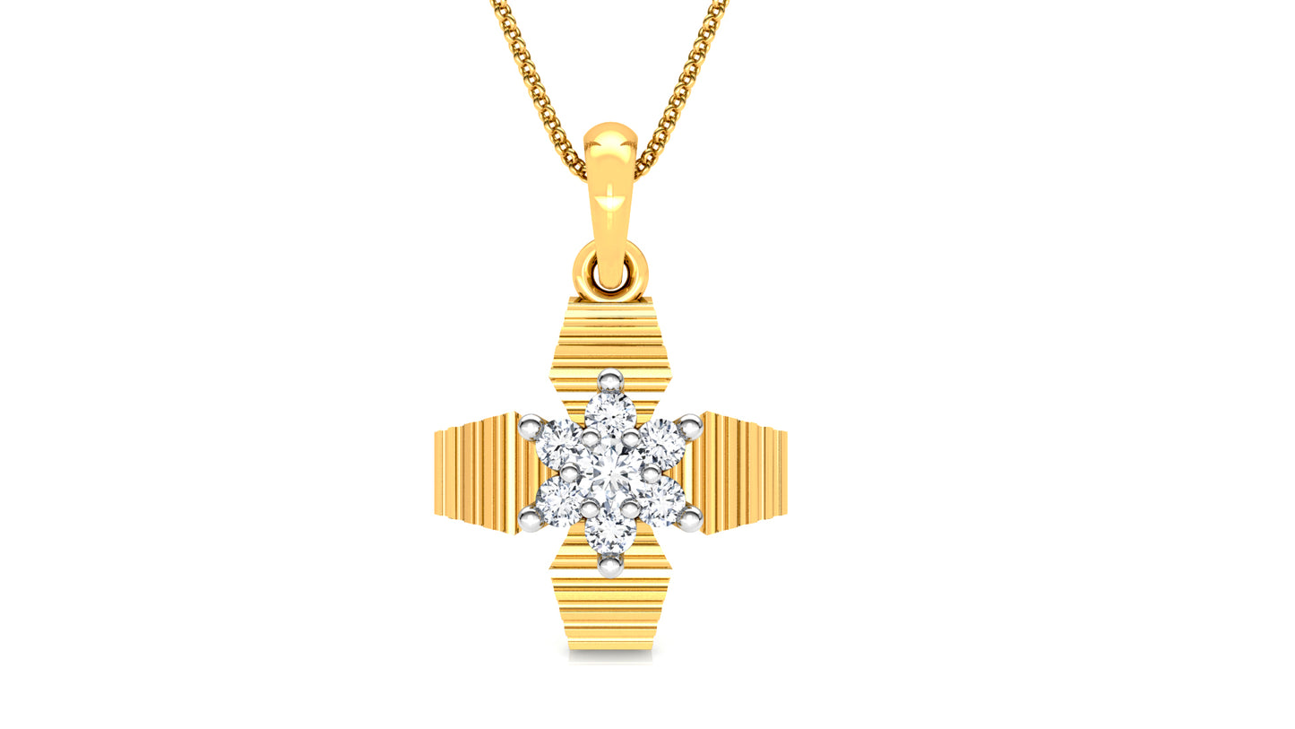 Aspen Aura Diamond Earrings And Pendant Set