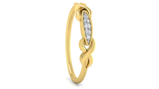 Hill Rock Diamond Ring