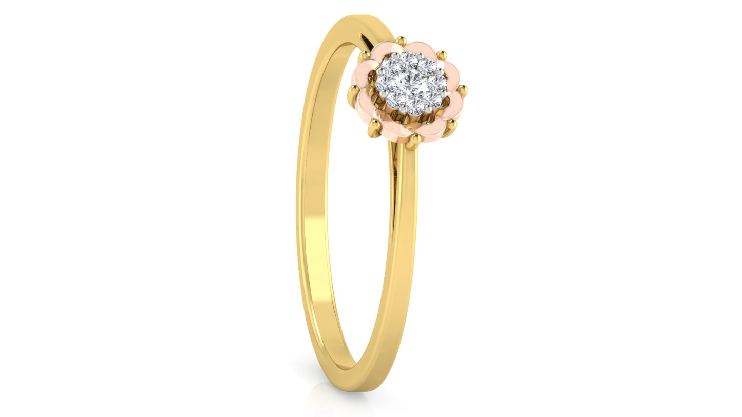 Rose Essence Diamond Ring