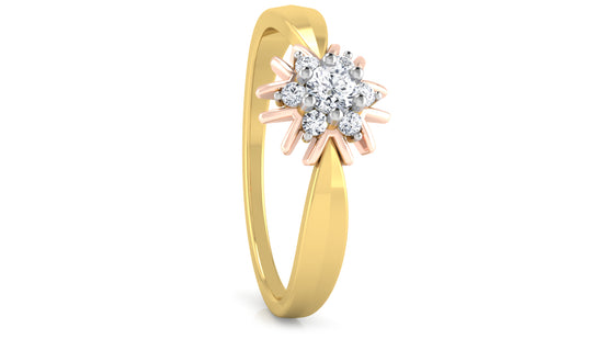 Spring Whisper Diamond Ring