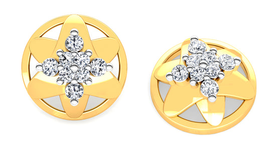 Night Star Diamond Earrings And Pendant Set