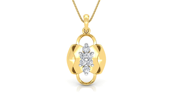 Resplendent Jewel Diamond Earrings And Pendant Set