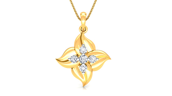 Coriflora Scotti Diamond Earrings And Pendant Set