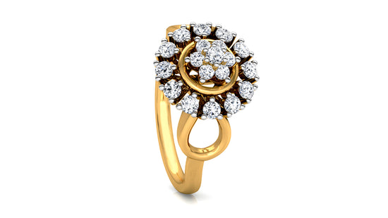 Flower Trek Diamond Ring