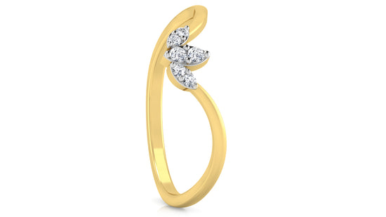 Lotus Grace Diamond Ring