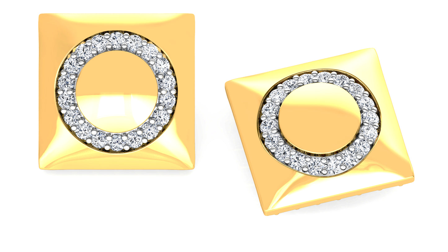 O' for Only You Diamond Earrings And Pendant Set