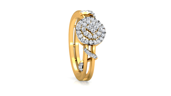 Center of Attraction Diamond Ring