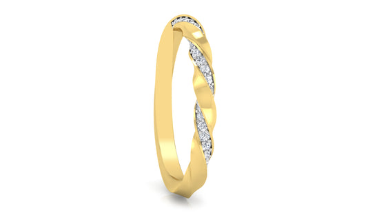 Magic Twist Diamond Ring