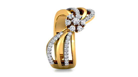 River Touch Diamond Ring