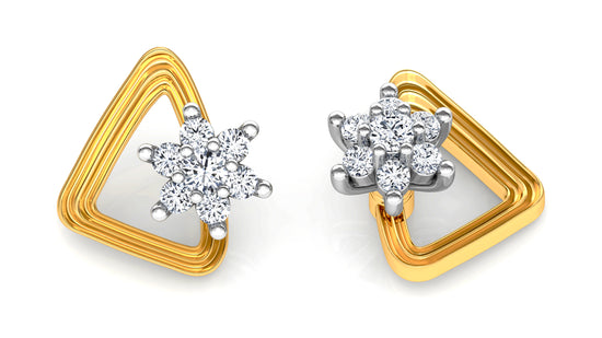 Star Delight Diamond Earrings And Pendant Set