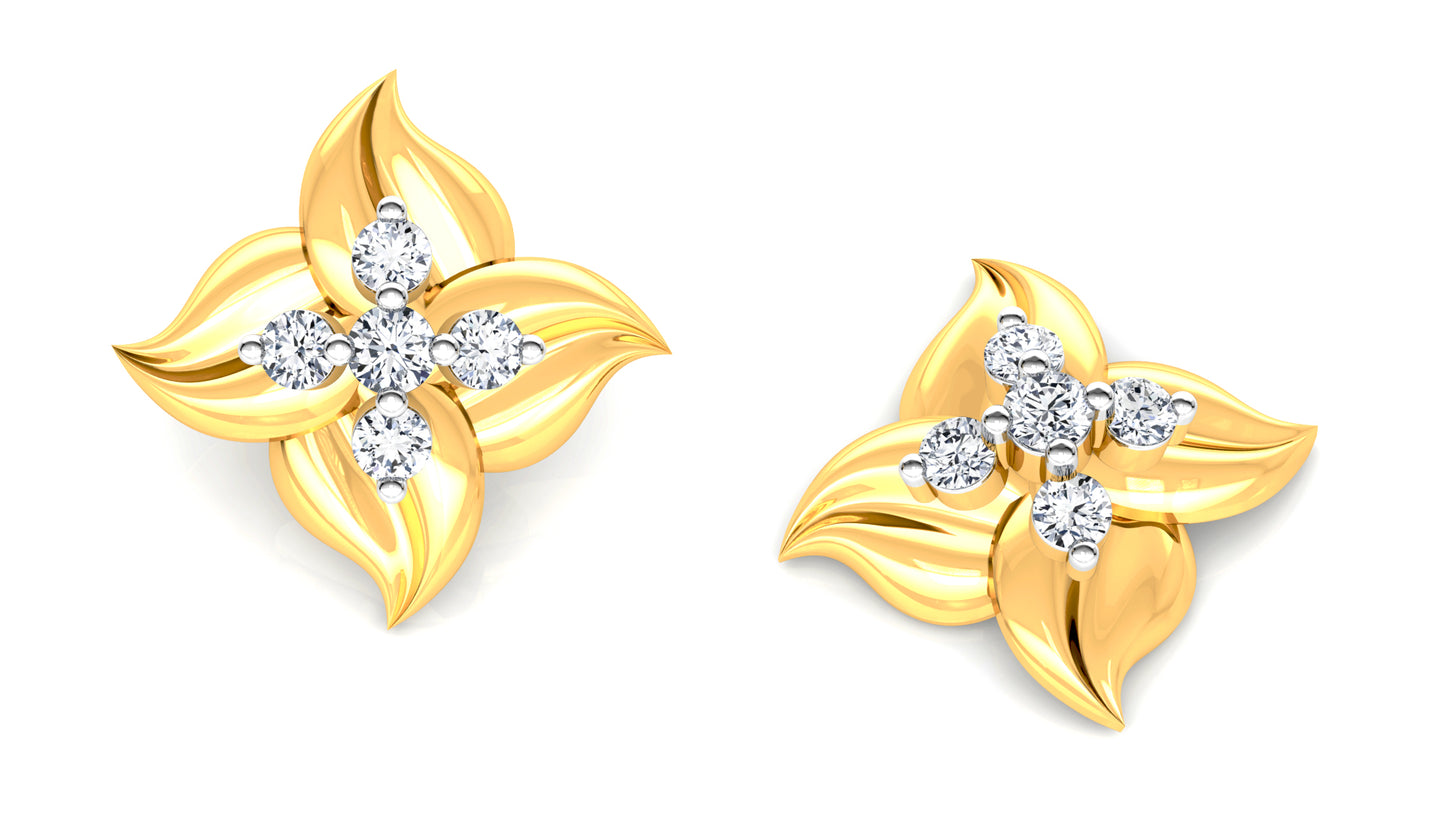 Coriflora Scotti Diamond Earrings And Pendant Set