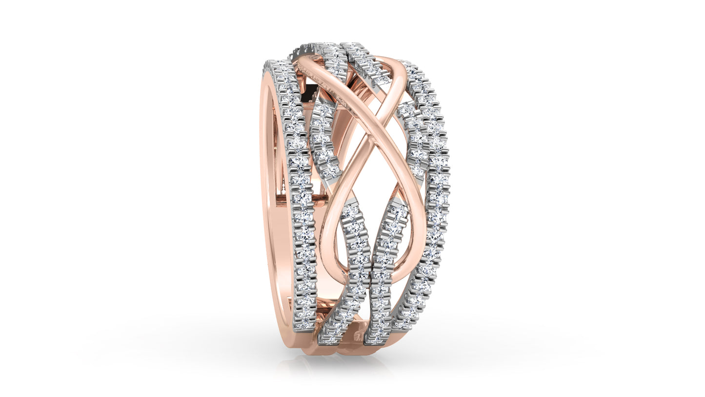 Infinite Clutch Diamond Ring