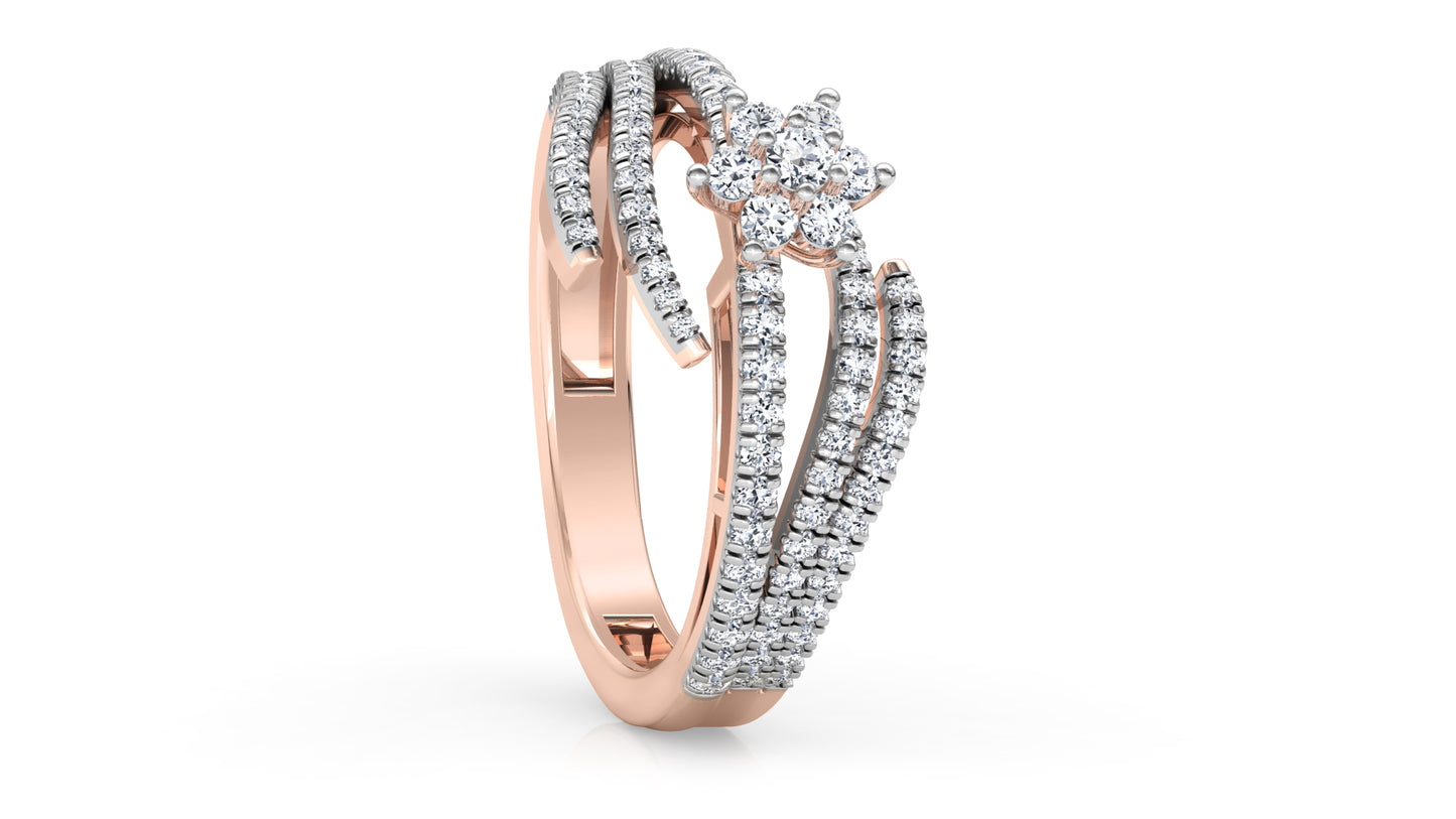 Diamonds Overflow Diamond Ring