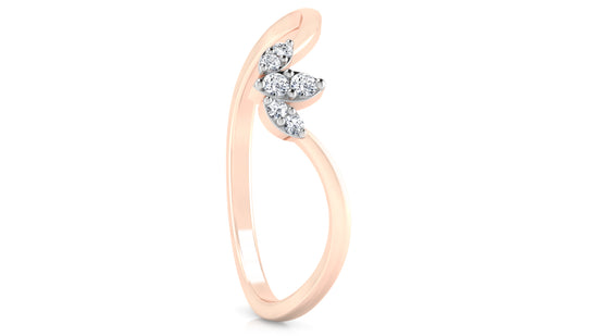 Lotus Grace Diamond Ring