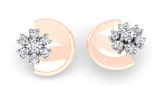 Citzty Life Diamond Earrings And Pendant Set