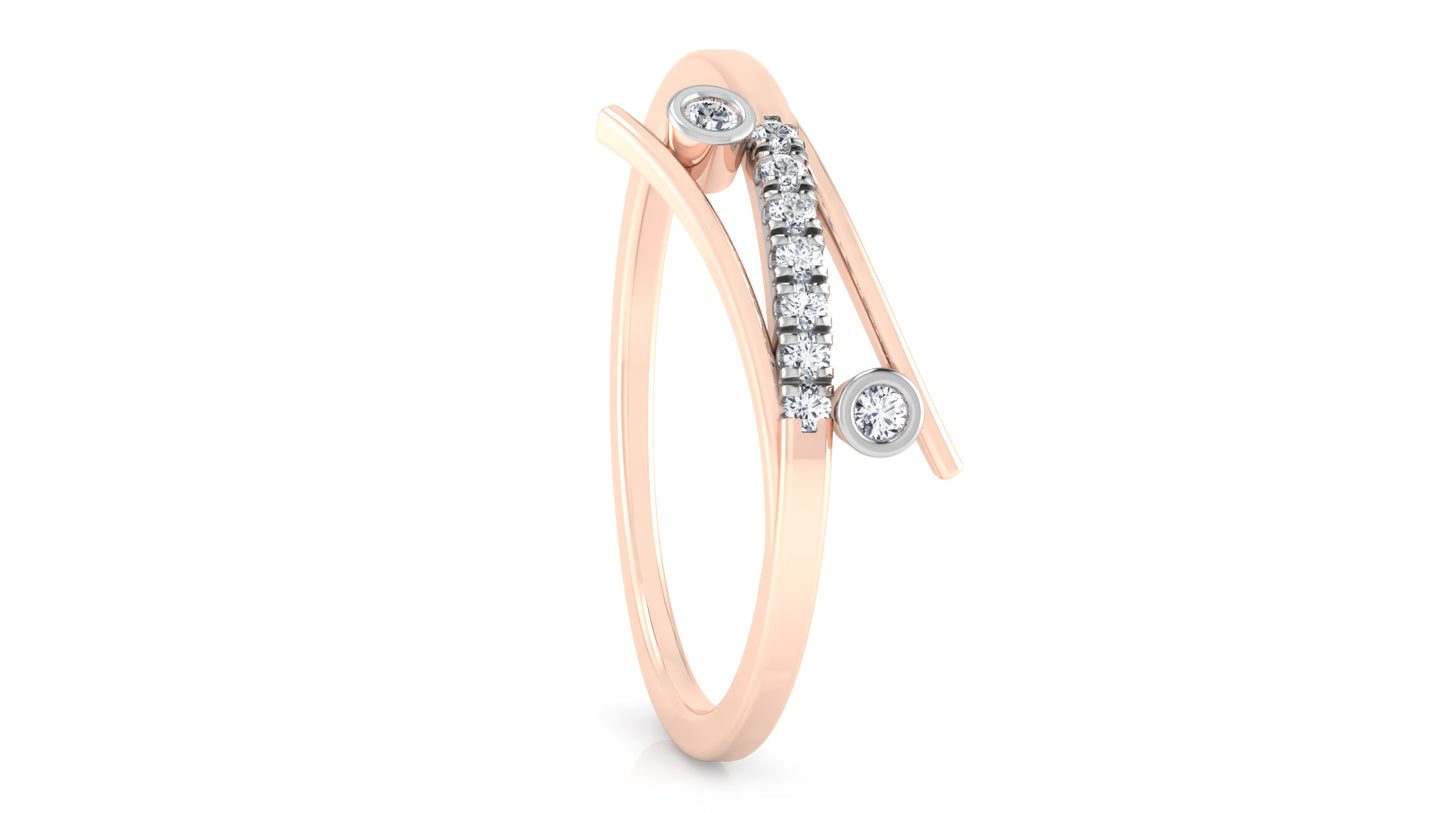 River's Edge Diamond Ring