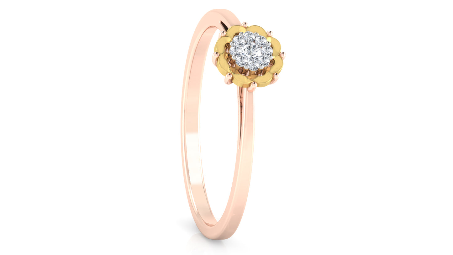 Rose Essence Diamond Ring