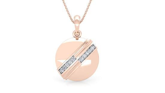 Sand Dune Diamond Earrings And Pendant Set