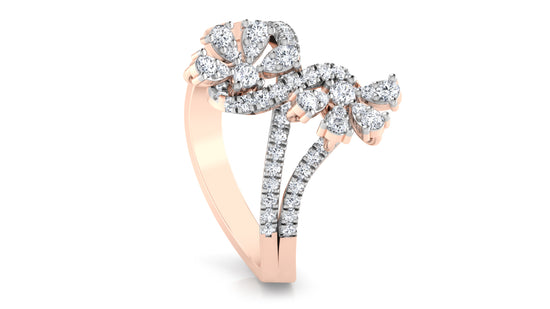 Floral Bash Diamond Ring