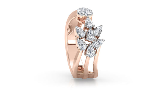 Floral Vibes Diamond Ring