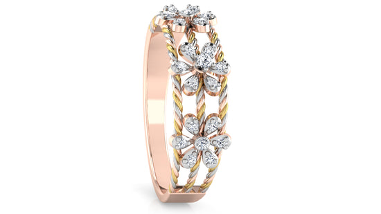 Three Musketeers Diamond Ring