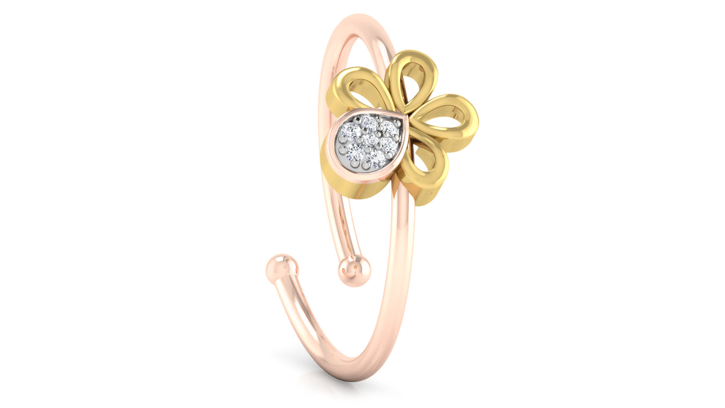 Wow Petals Diamond Ring