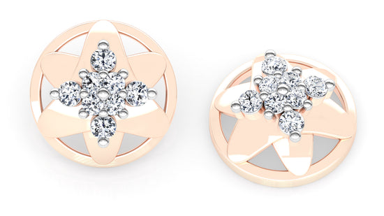 Night Star Diamond Earrings And Pendant Set