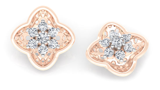 Flower Brigade Diamond Earrings And Pendant Set