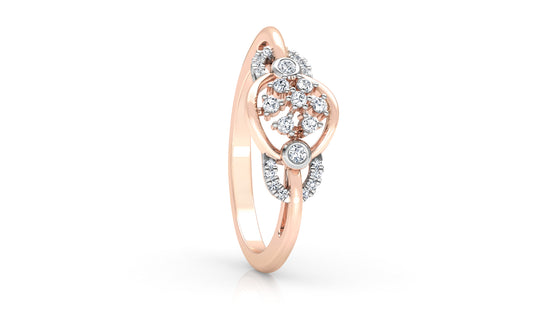 Floral Sook Diamond Ring