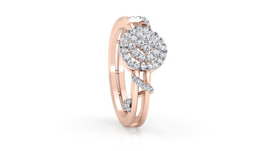 Center of Attraction Diamond Ring