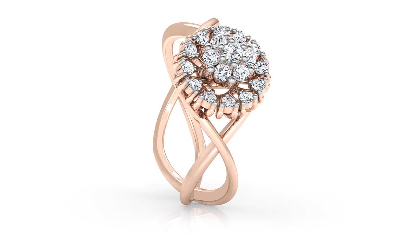 Hi-Rise Diamond Ring